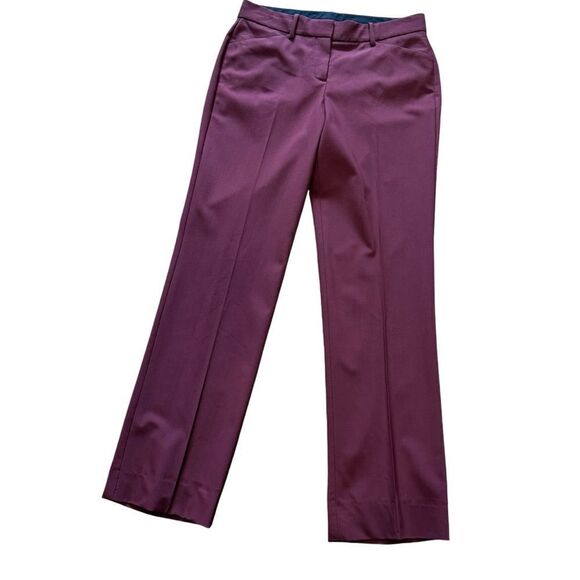 Theory Custom Max 2 Edition Relaxed Straight Pant Trousers in Stretch Wool - Picture 2 of 11